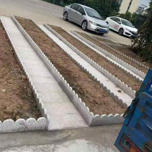 马鞍山芝麻白花边石