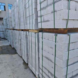 马鞍山芝麻白路牙石，路侧石