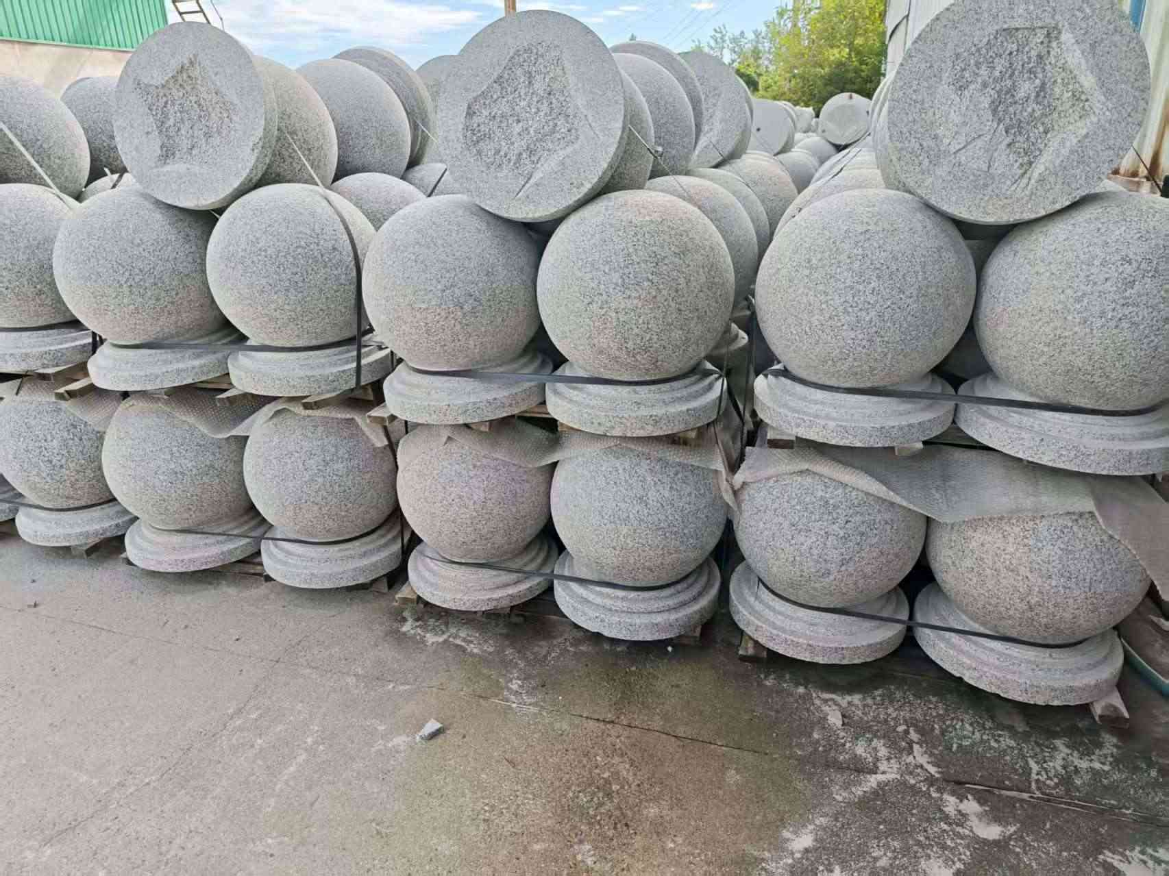 马鞍山圆球石球挡车球