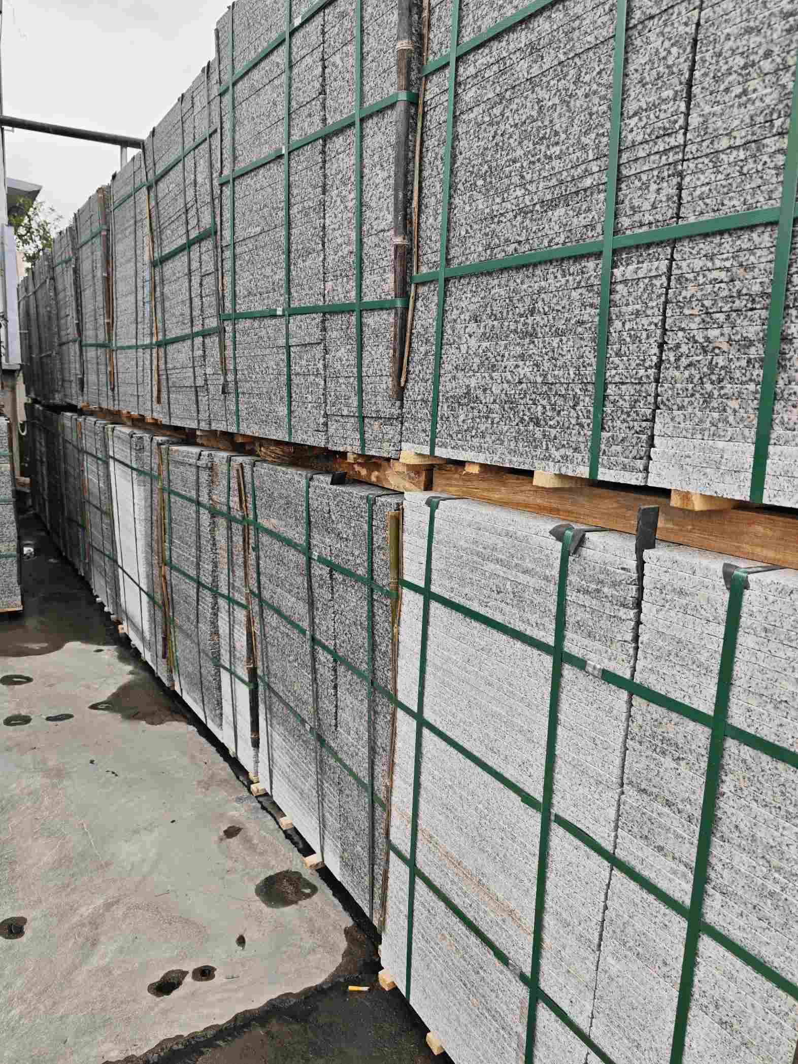 马鞍山芙蓉白地铺石，石材地铺石